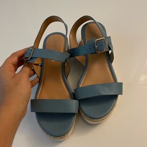 Blue Summer Sandals